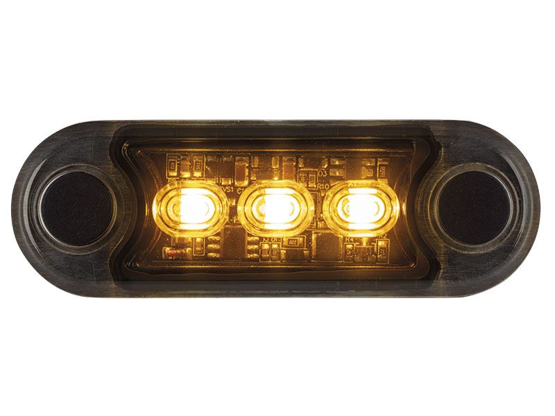 Optibeam Dark Phantom varsellys, gul, R65 klasse 1