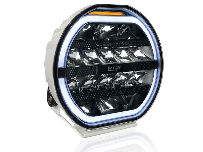 W-Light Fury 9'' White LED-Ekstralys