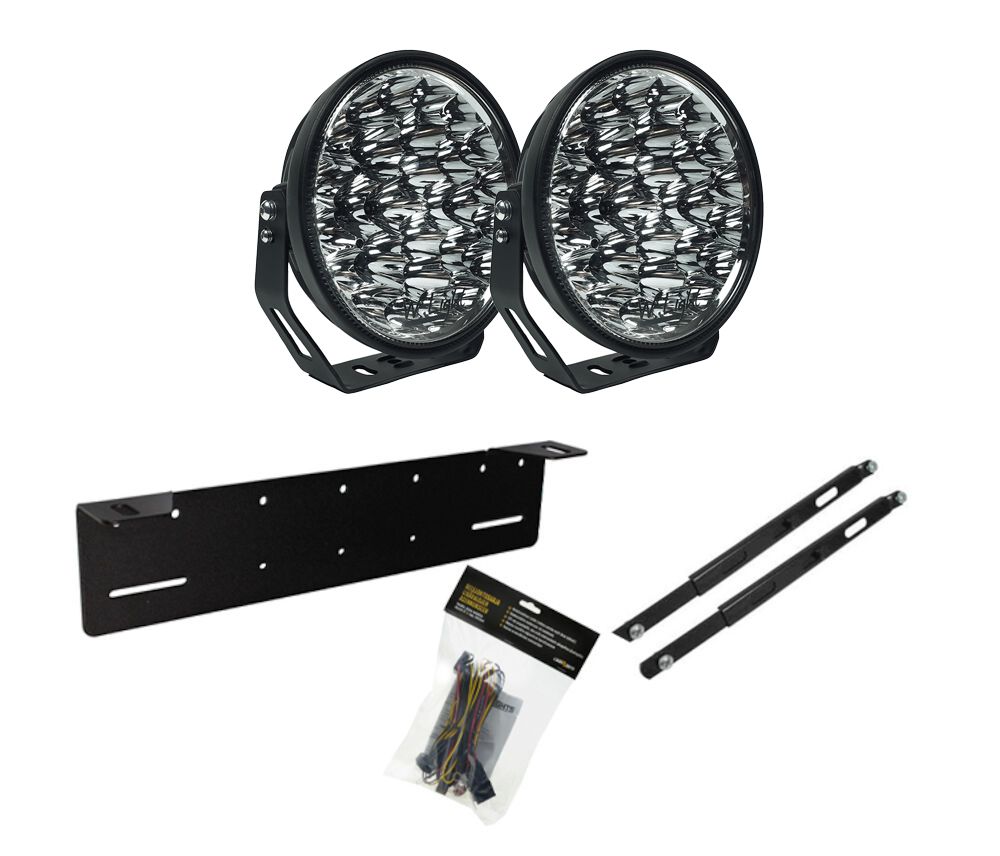 W9 Phoenix 9" led-ekstralyspakke