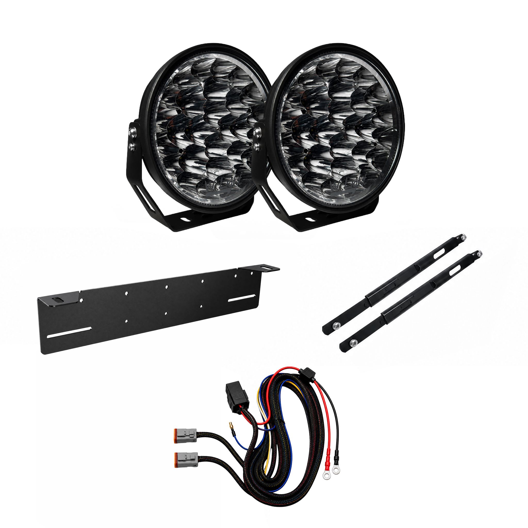 W9 Phoenix 9" led-ekstralyspakke