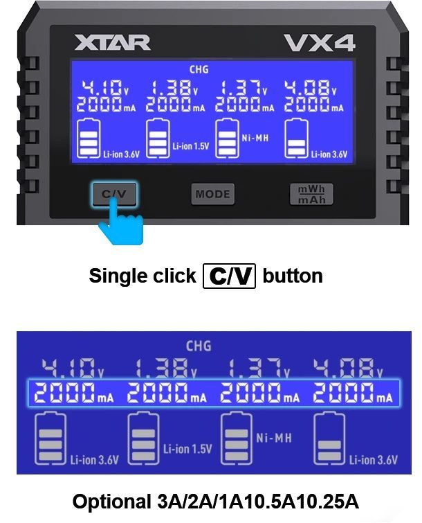 Xtar VX4 batterilader