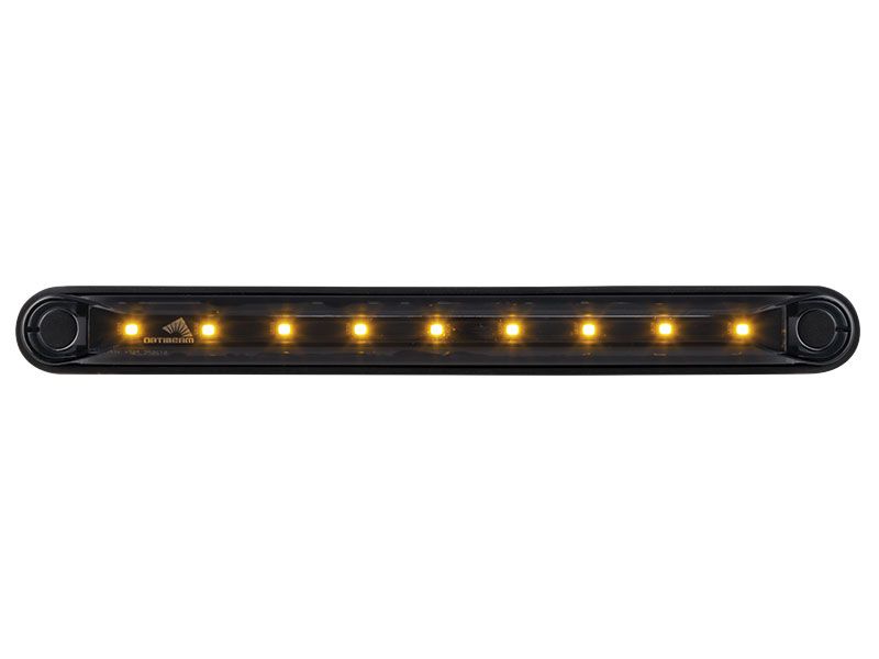 Optibeam Dark Phantom markeringslys, amber (oransje), 0,5 m, ADR