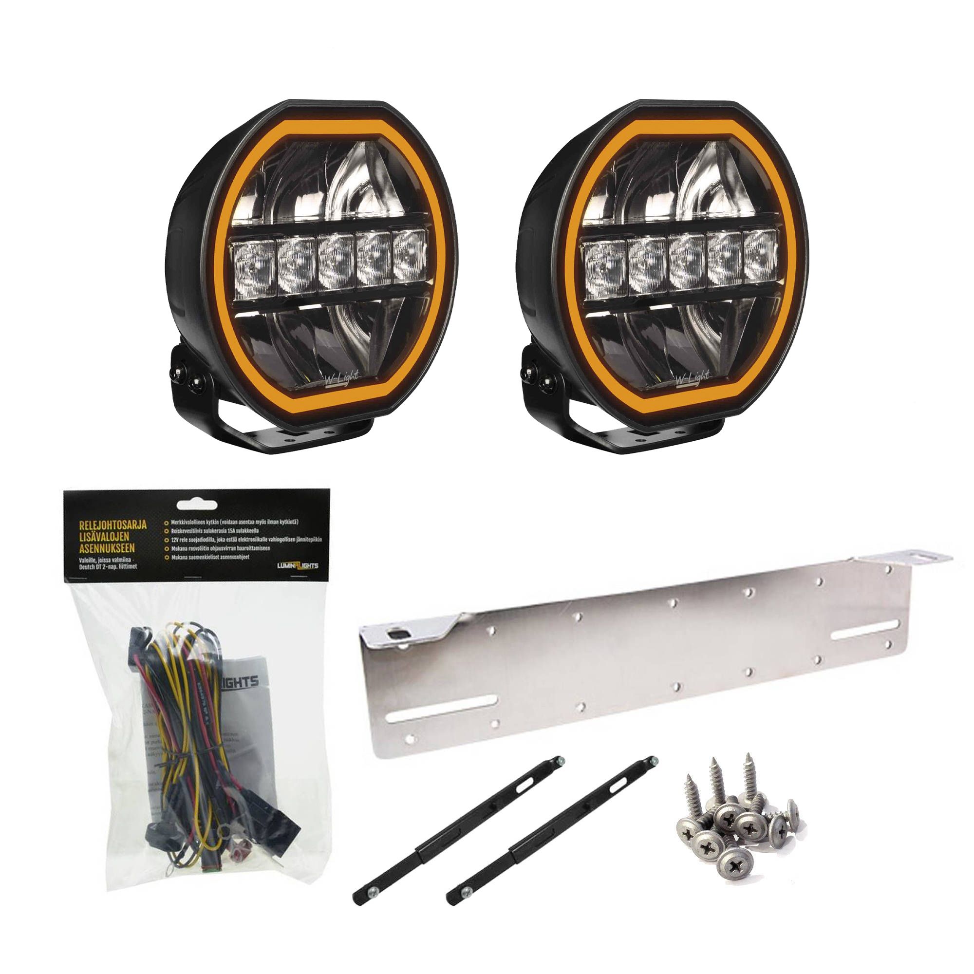 W-Light Eclipse 7 ekstralyspakke x2