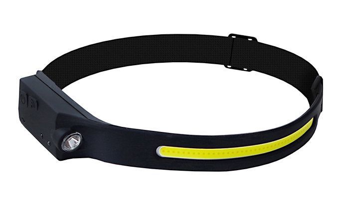 Japcell HLS350 oppladbar hodelykt med bevegelsessensor – 350 lumen