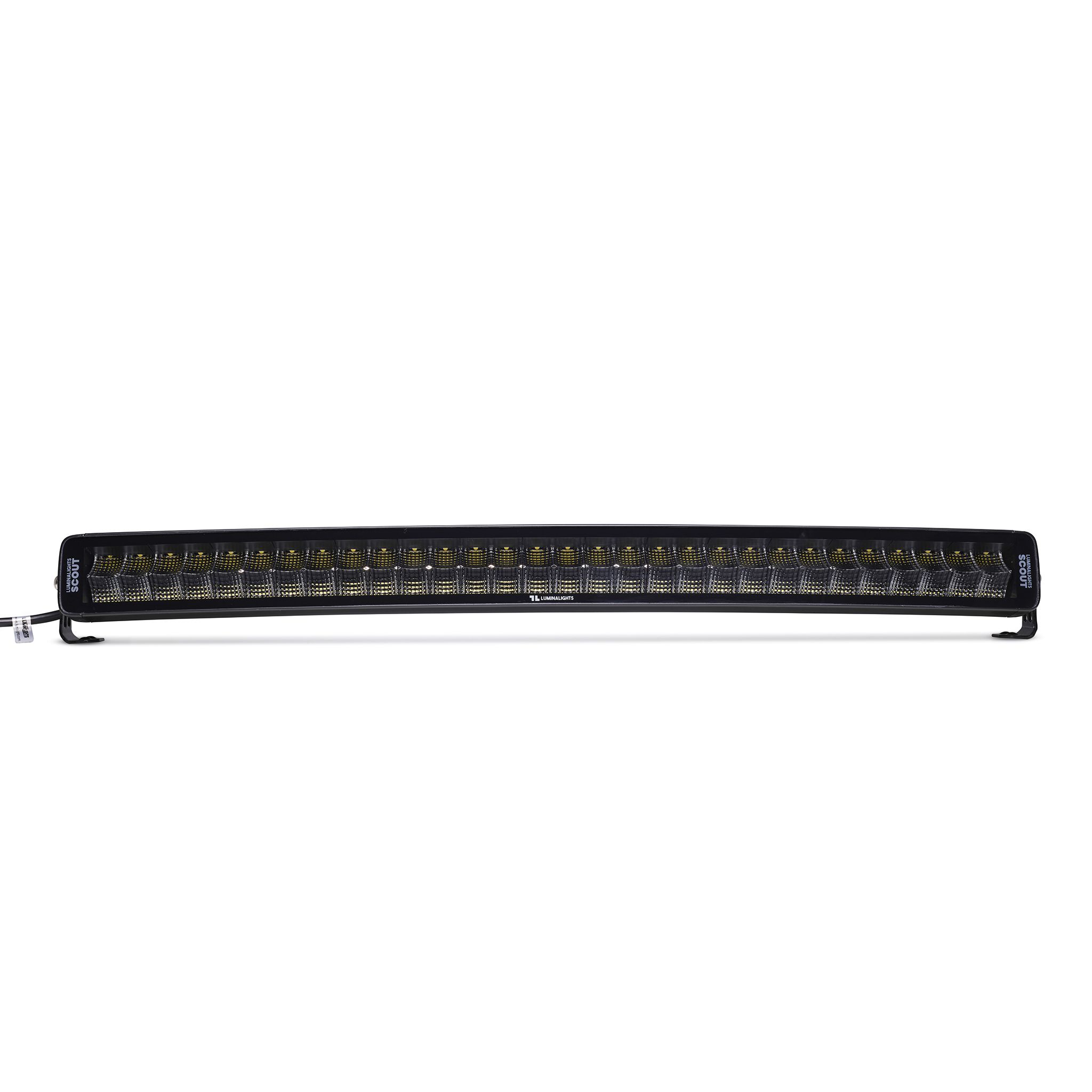 Arbeidslysramp LuminaLights Dark Work Dual 800 Curved LED – 815 mm Flood Beam