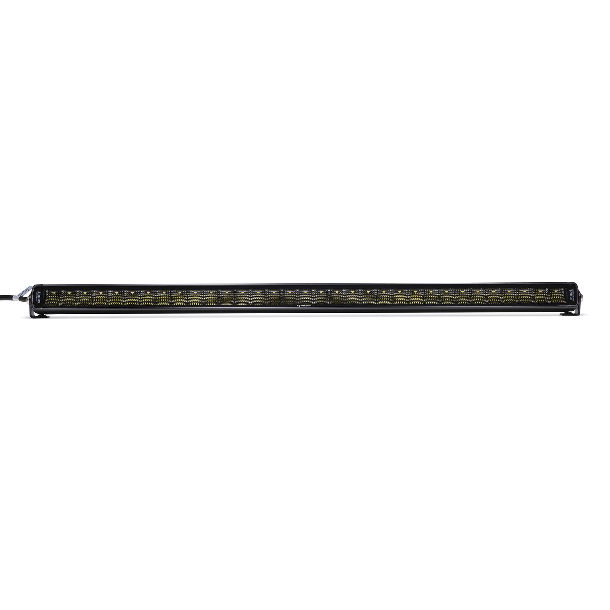 Arbeidslysramp LuminaLights Dark Work Slim 800 LED – 798 mm Flood Beam