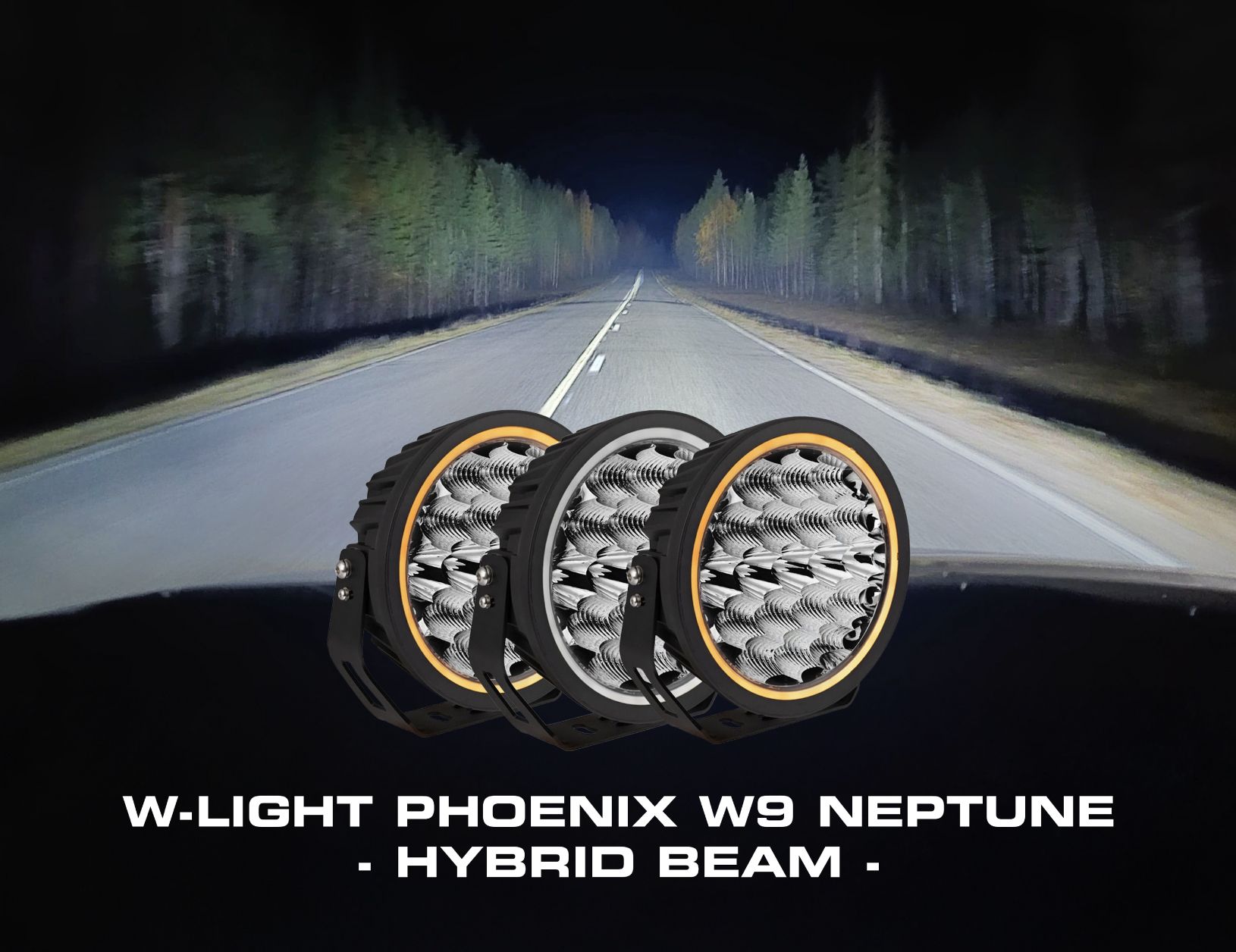 W-Light W9 Phoenix Neptune LED-ekstralys