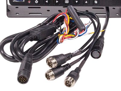 9" Display for reversing camera- and brake light camera kits, NSD
