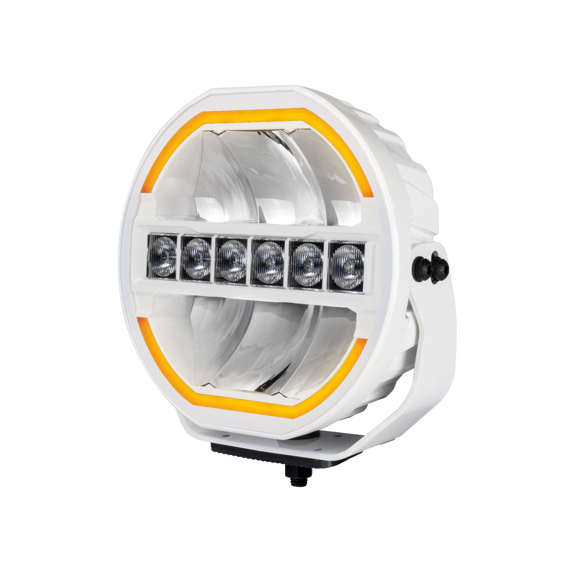 Siberia Skylord 9" Led-ekstralys, vit