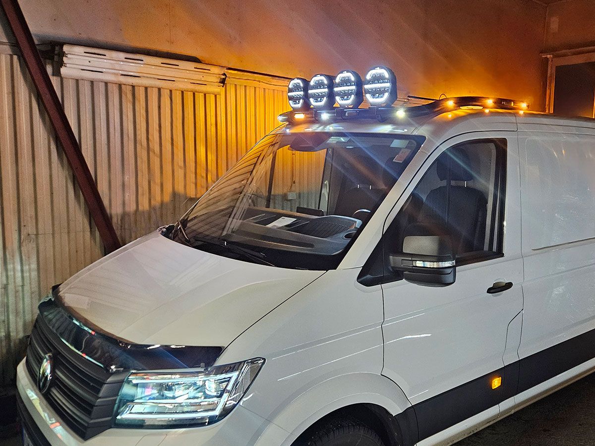 T-RACK VW Crafter H2 Compact 17- fremre takbøyle
