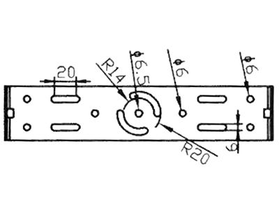 9" Display for reversing camera- and brake light camera kits, NSD