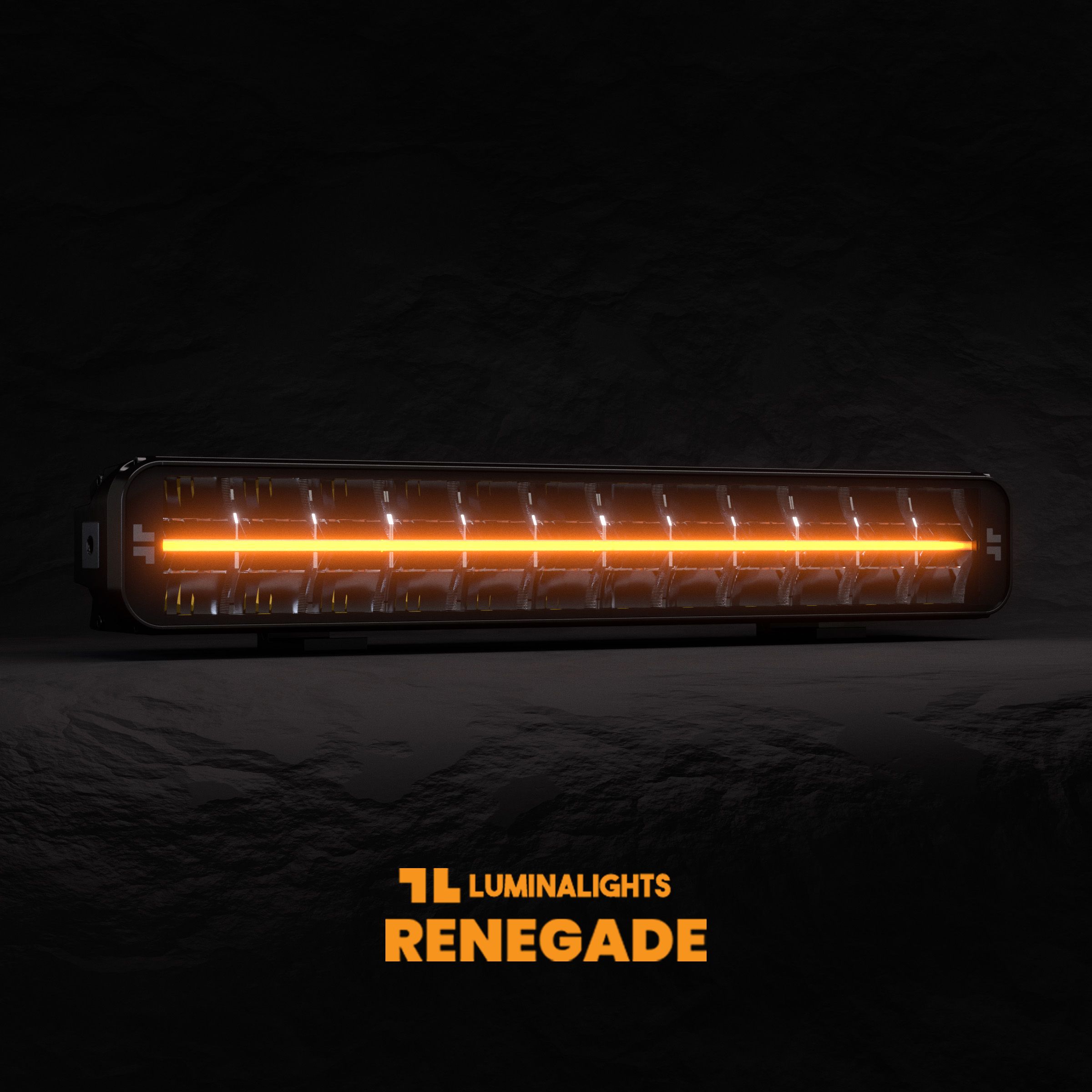 LuminaLights RENEGADE DUAL 20" Curved LED-Bar