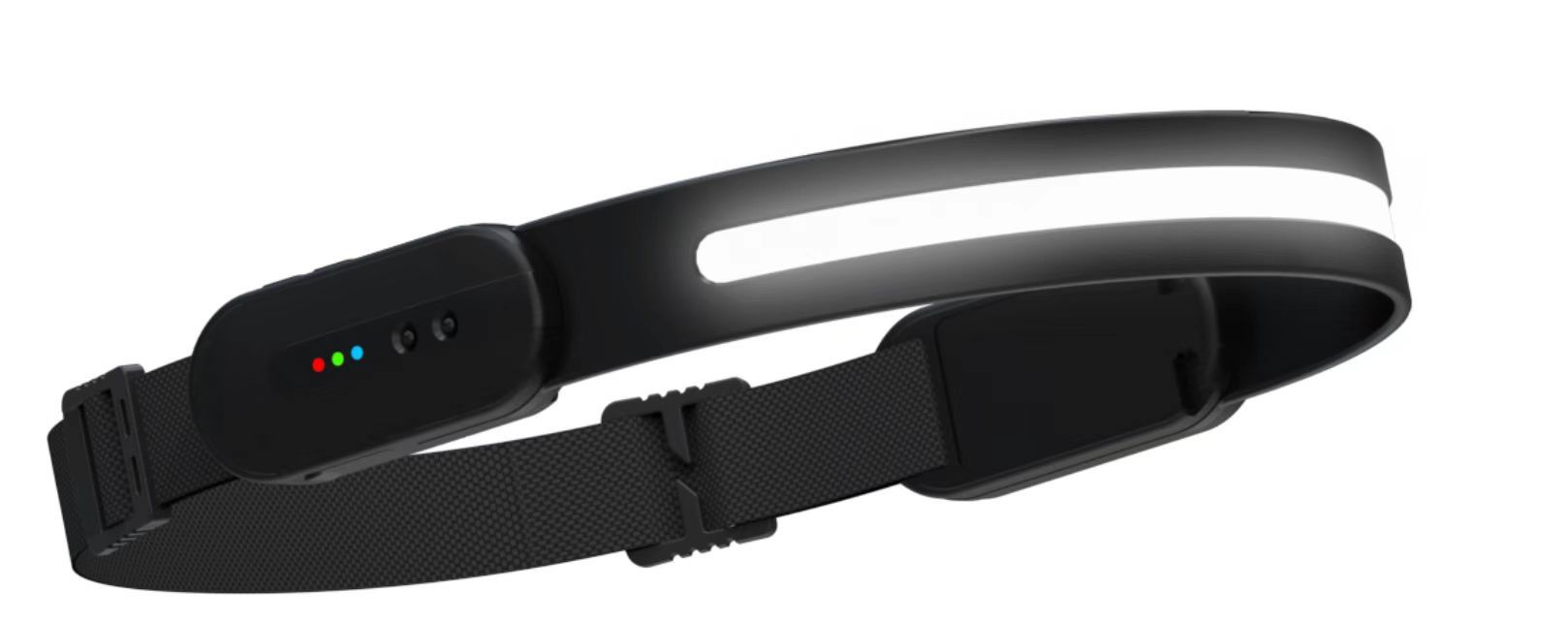 Japcell HLSA350 oppladbar hodelykt med bevegelsessensor, Bluetooth og høyttaler, 350 lumen