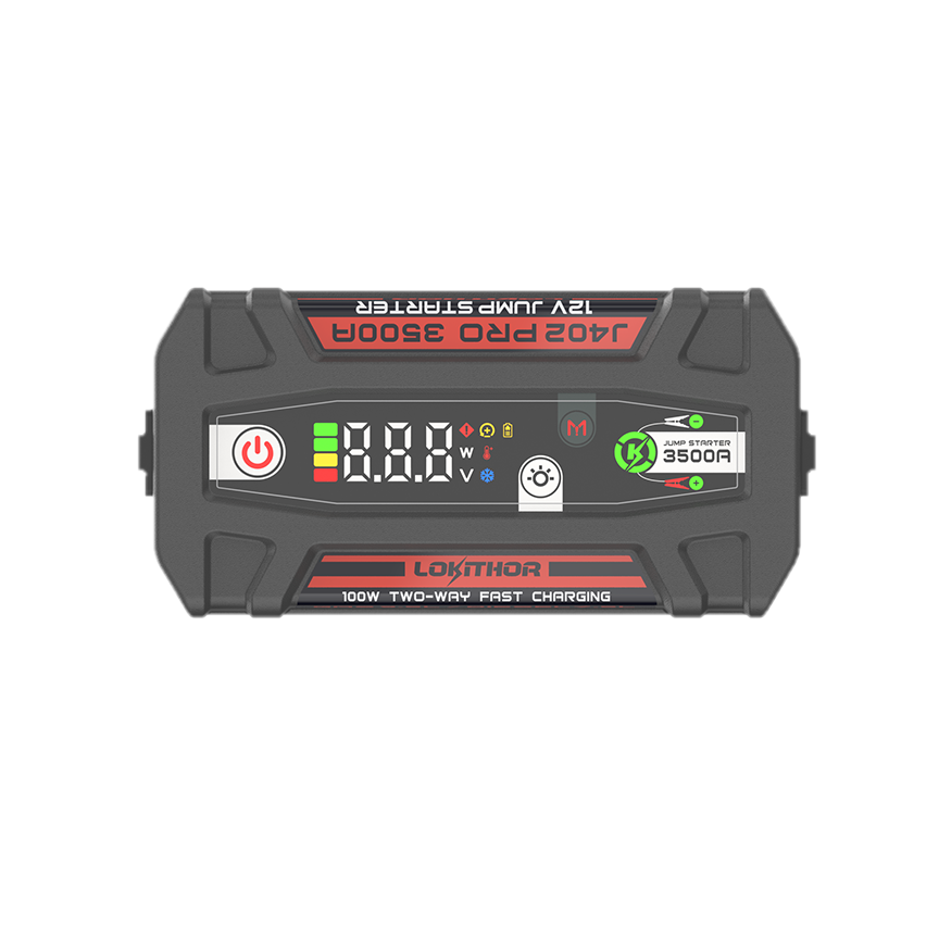 Jumpstarter – Lokithor J402 PRO – 3500A, 12V, LiPo