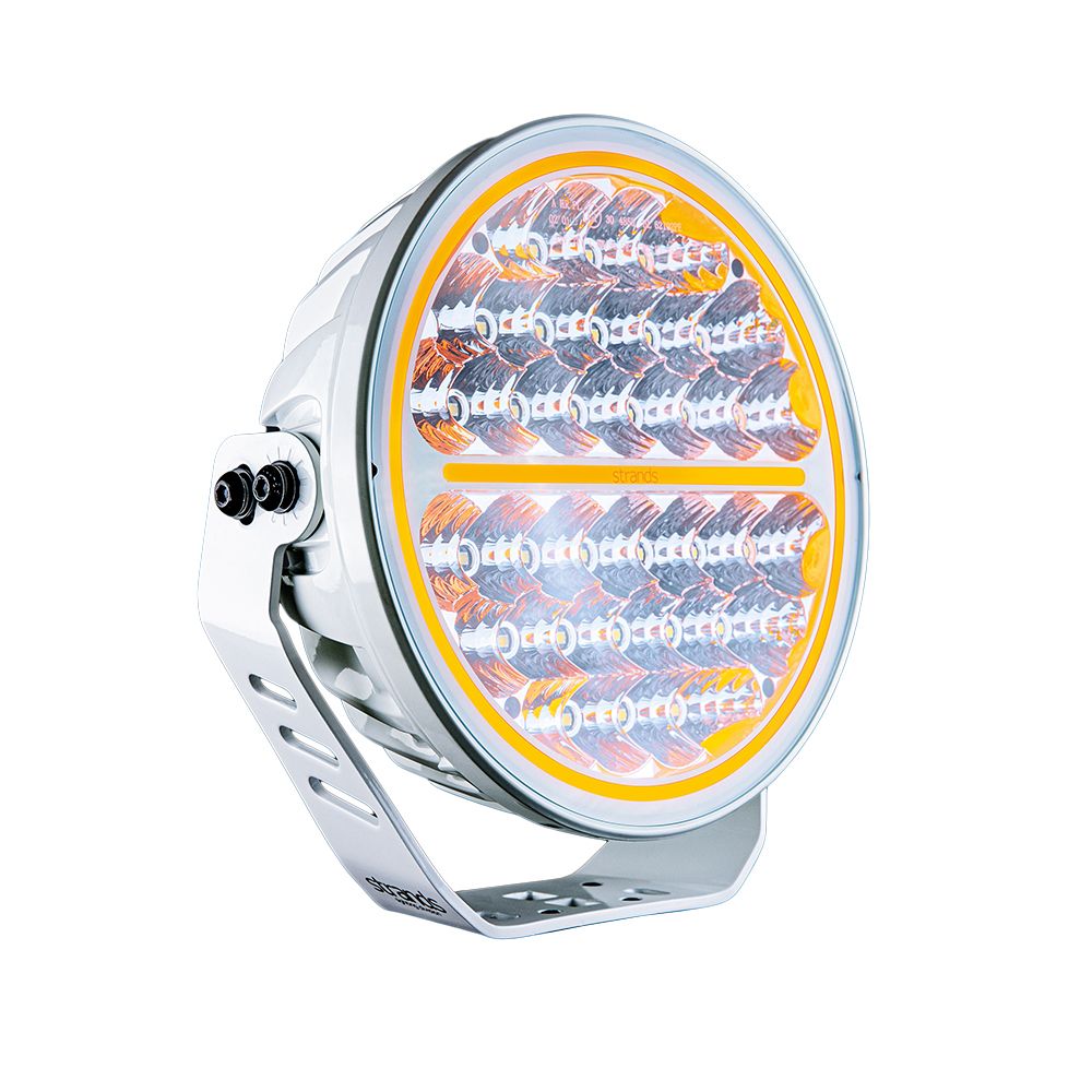 Siberia Night Ranger 9" Vit LED-ekstralys