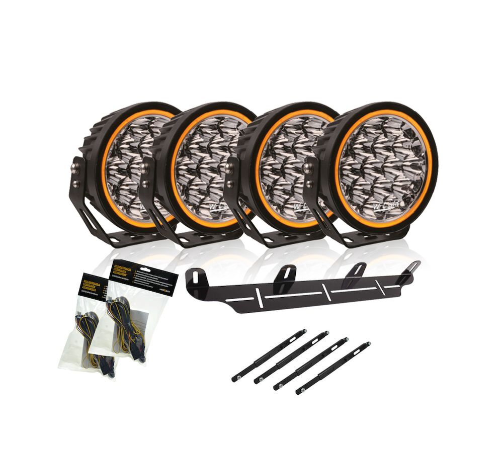 W7 Phoenix XTREME 7" ekstralyspakke X4