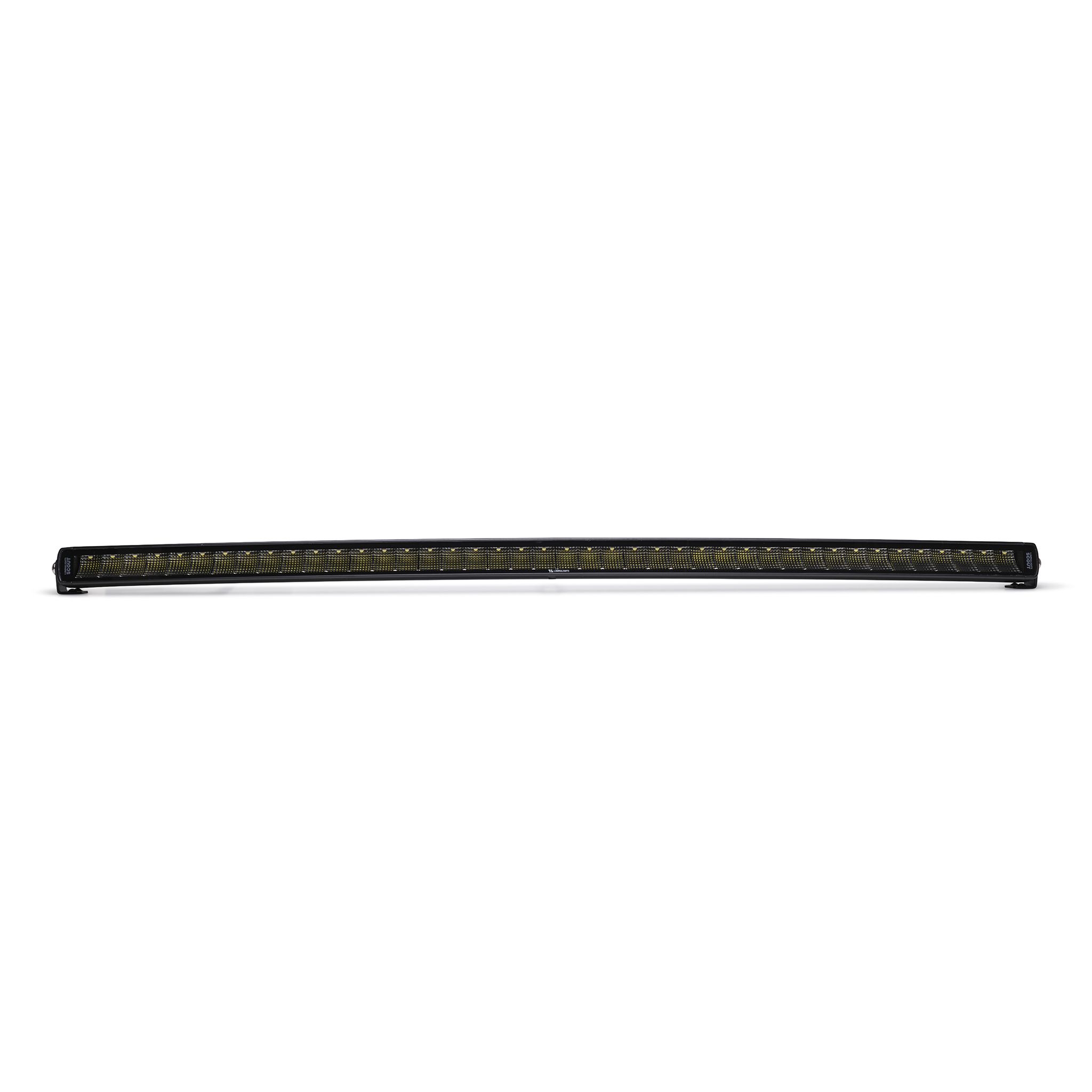 Arbeidslysramp LuminaLights Dark Work Slim 1100 Curved LED – 1005 mm Flood Beam