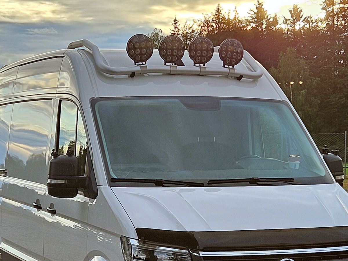 T-RACK VW Crafter H3 17- fremre lav takbøyle