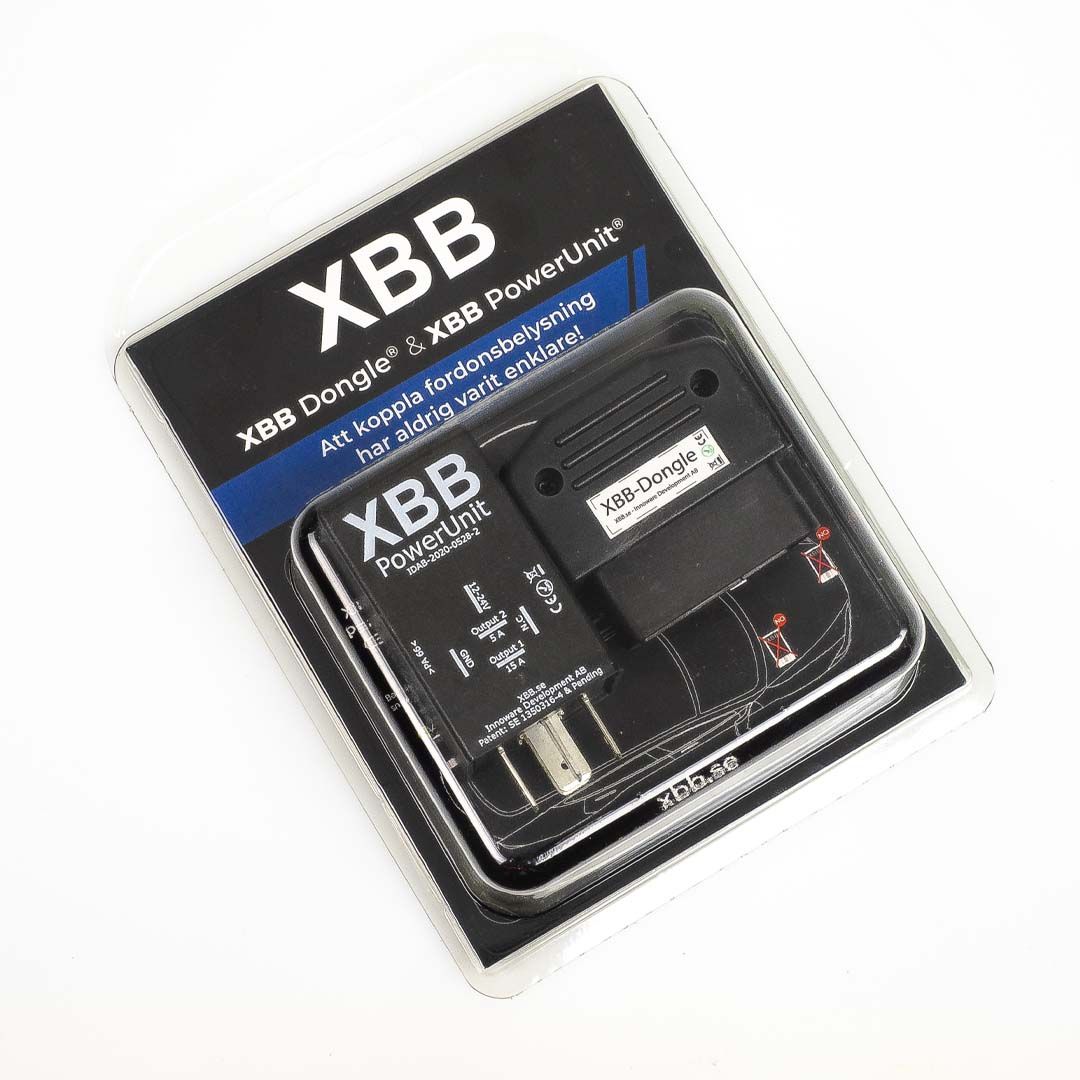 XBB Dongle med PowerUnit komplett kit, Tesla Model S & X