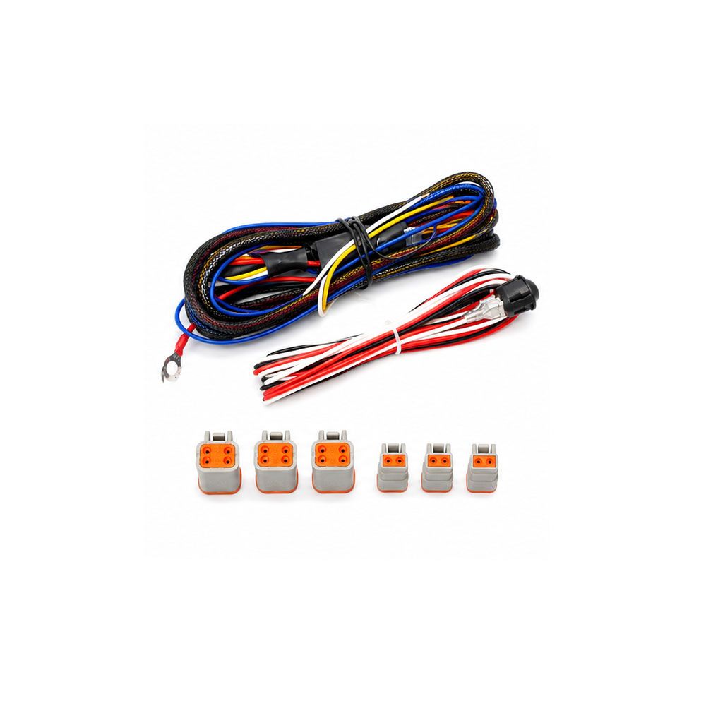 LuminaLights HD PRO Kabelsett DT2+DT4 for 3 ekstralys