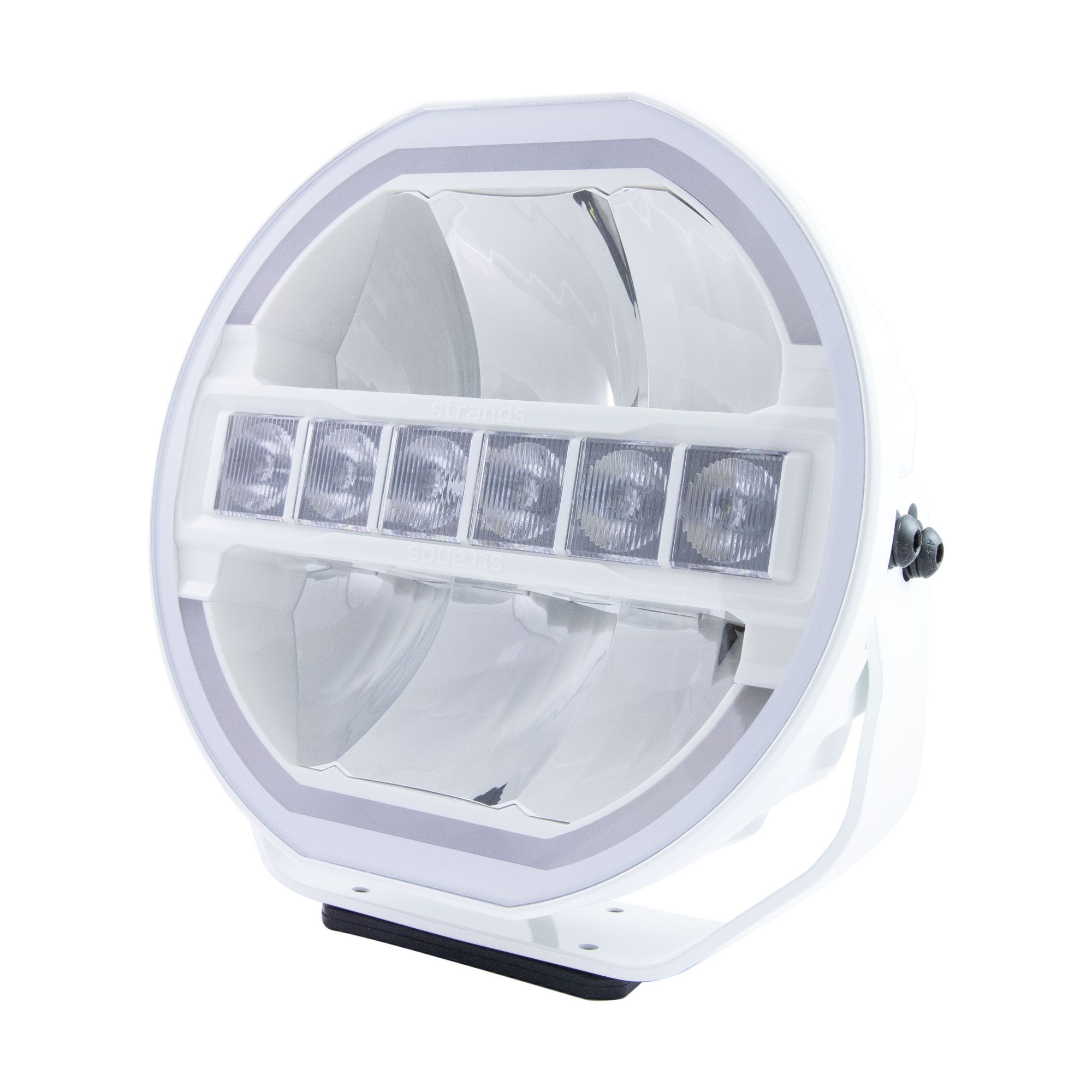 Siberia Skylord 9" Led-ekstralys, vit