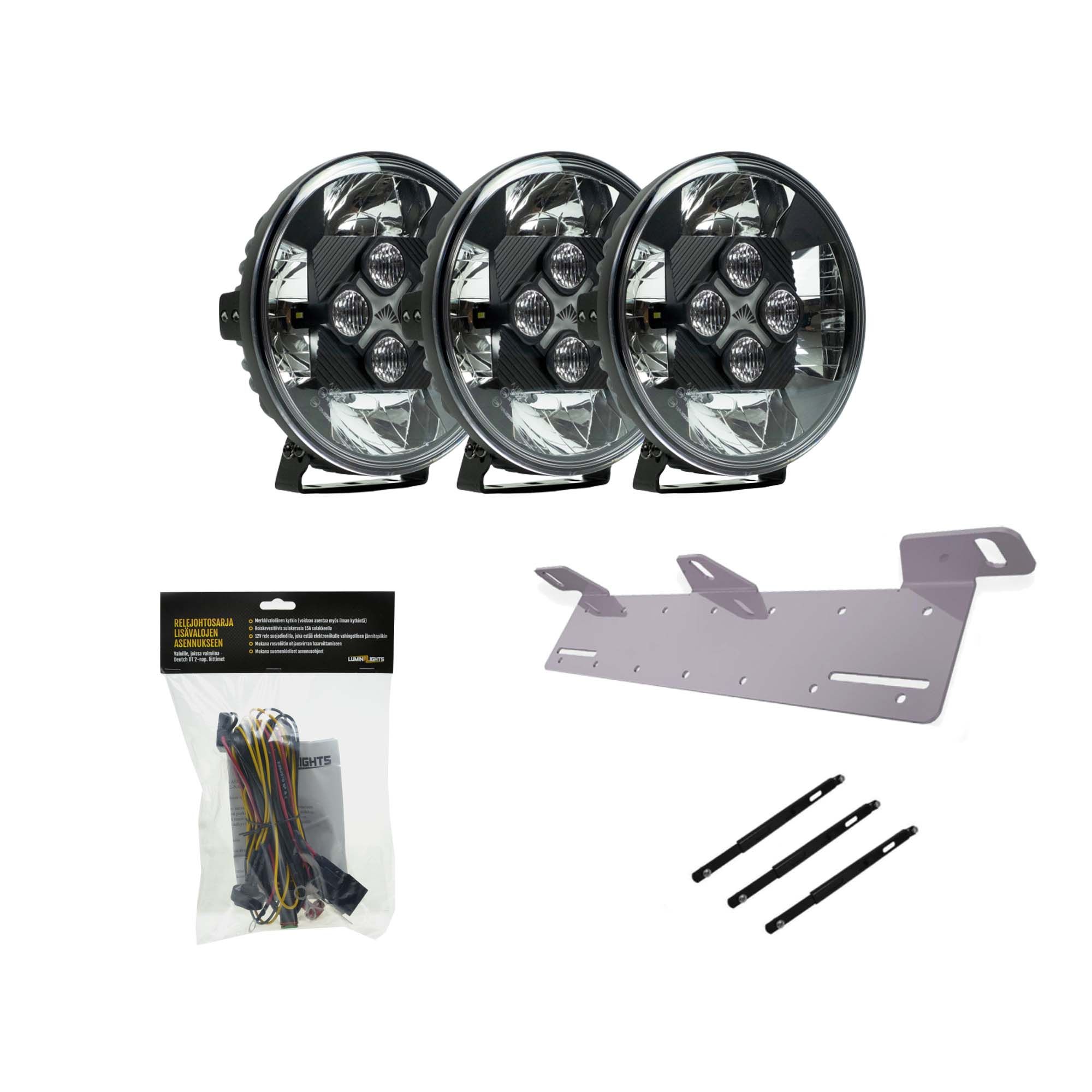 Optibeam Nin9 led ekstralyspakke