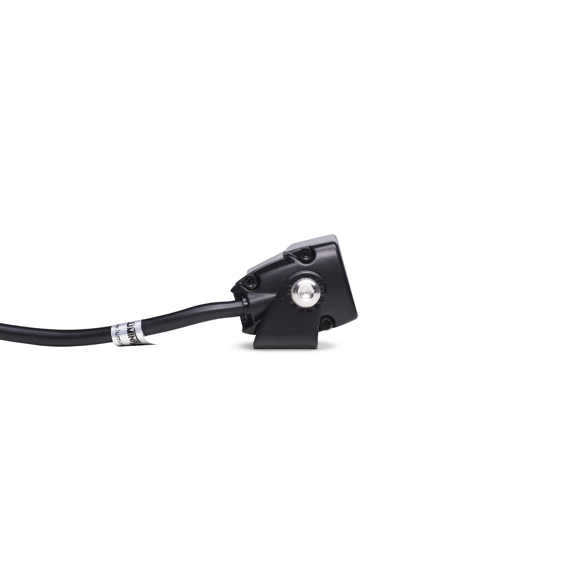 Arbeidslysramp LuminaLights Dark Work Slim 200 LED – 177 mm Flood Beam