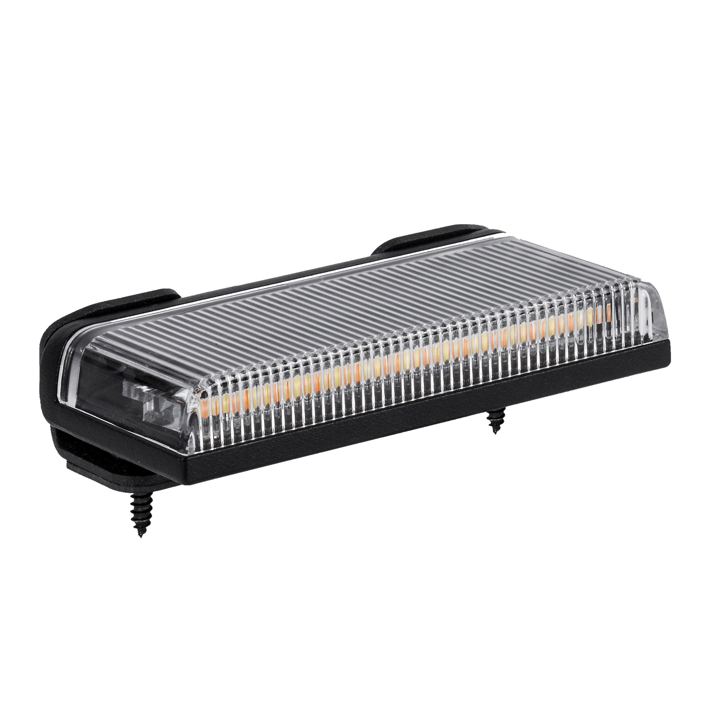 LuminaLights ryggelys Slim med varsellys