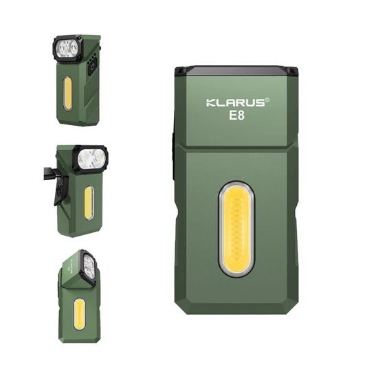 Klarus E8 Multi-Lommelykt