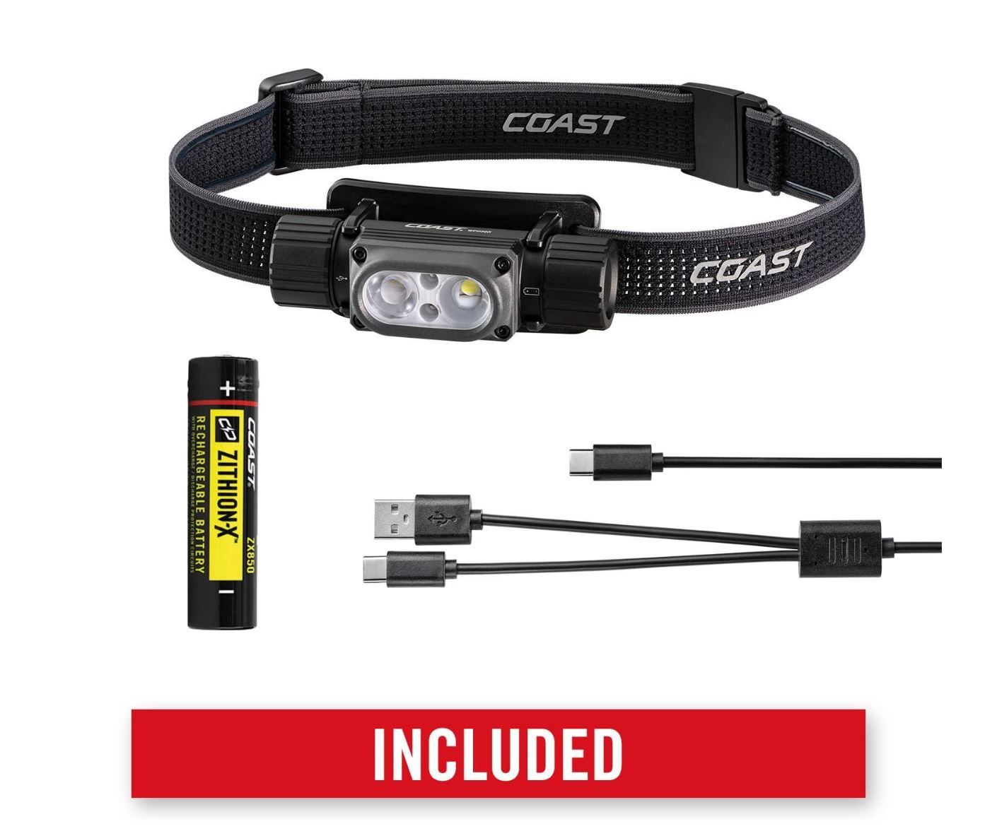 COAST WPH30R Hodelykt 1000 lm