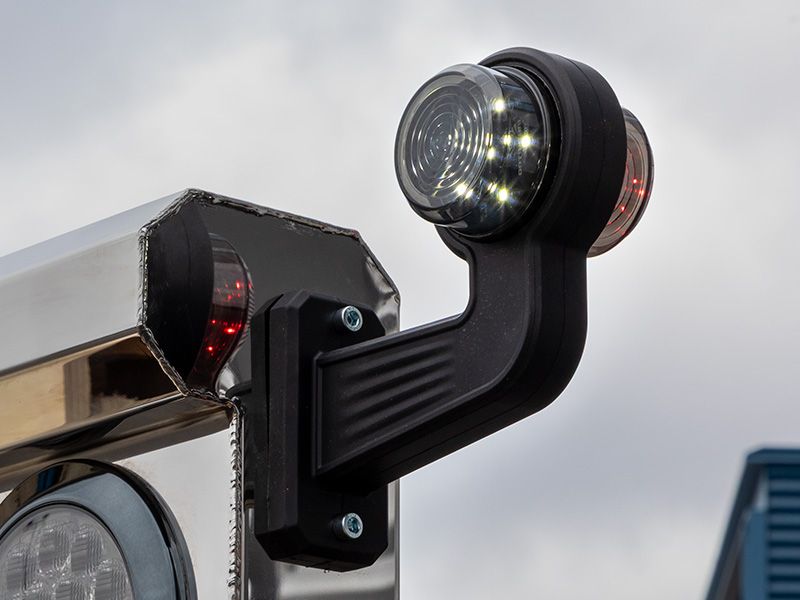 Optibeam Dark Phantom gummiarm kort L-modell