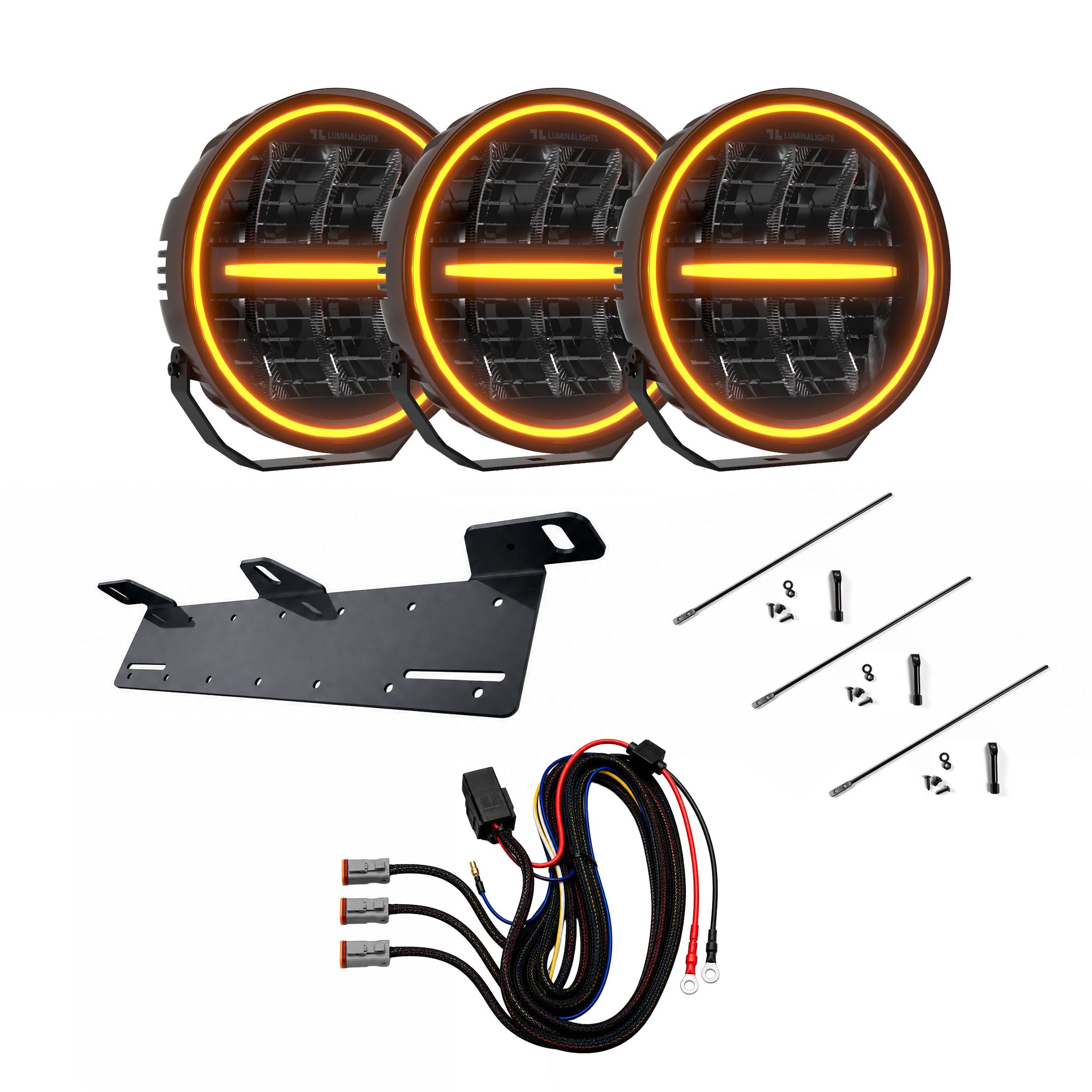 Ekstralyspakke LuminaLights Ninja 3-Pack