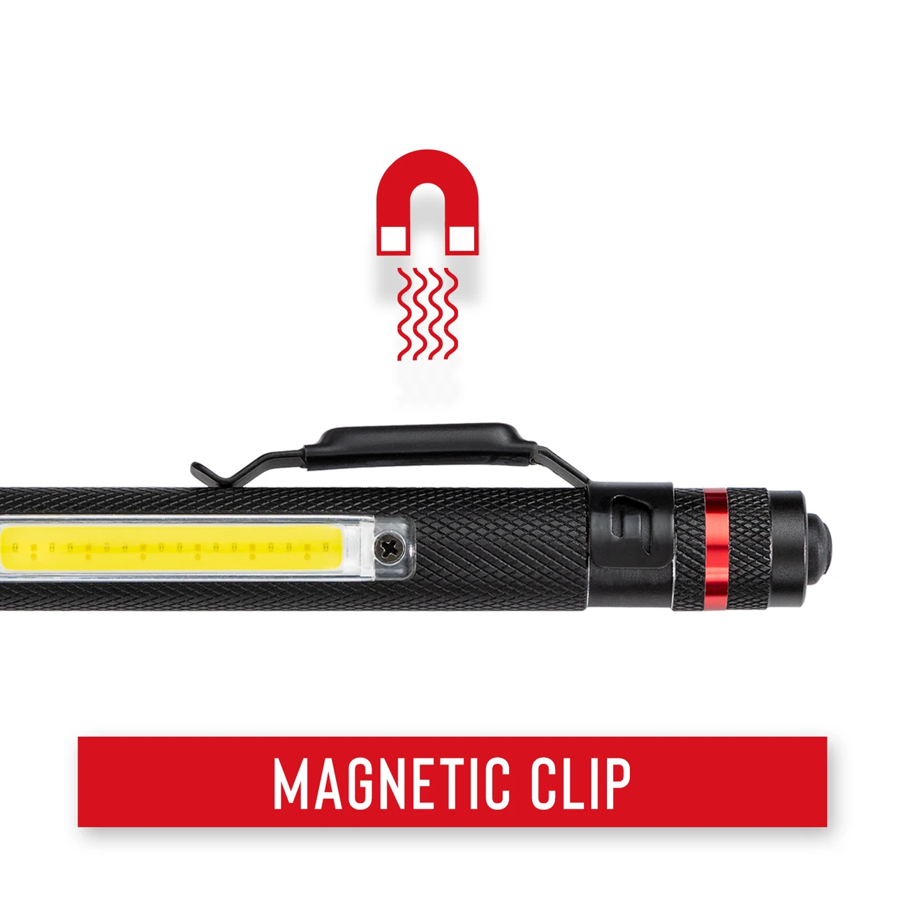 COAST G23 Inspeksjonslykt / Arbeidslys med magnet (120 lumen)