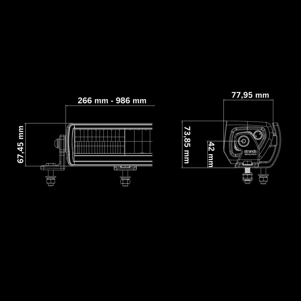 Skylord Exp 20" LED-bar