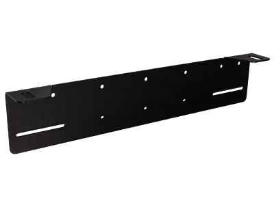 Skiltbrakett svart 3mm, EU-modell