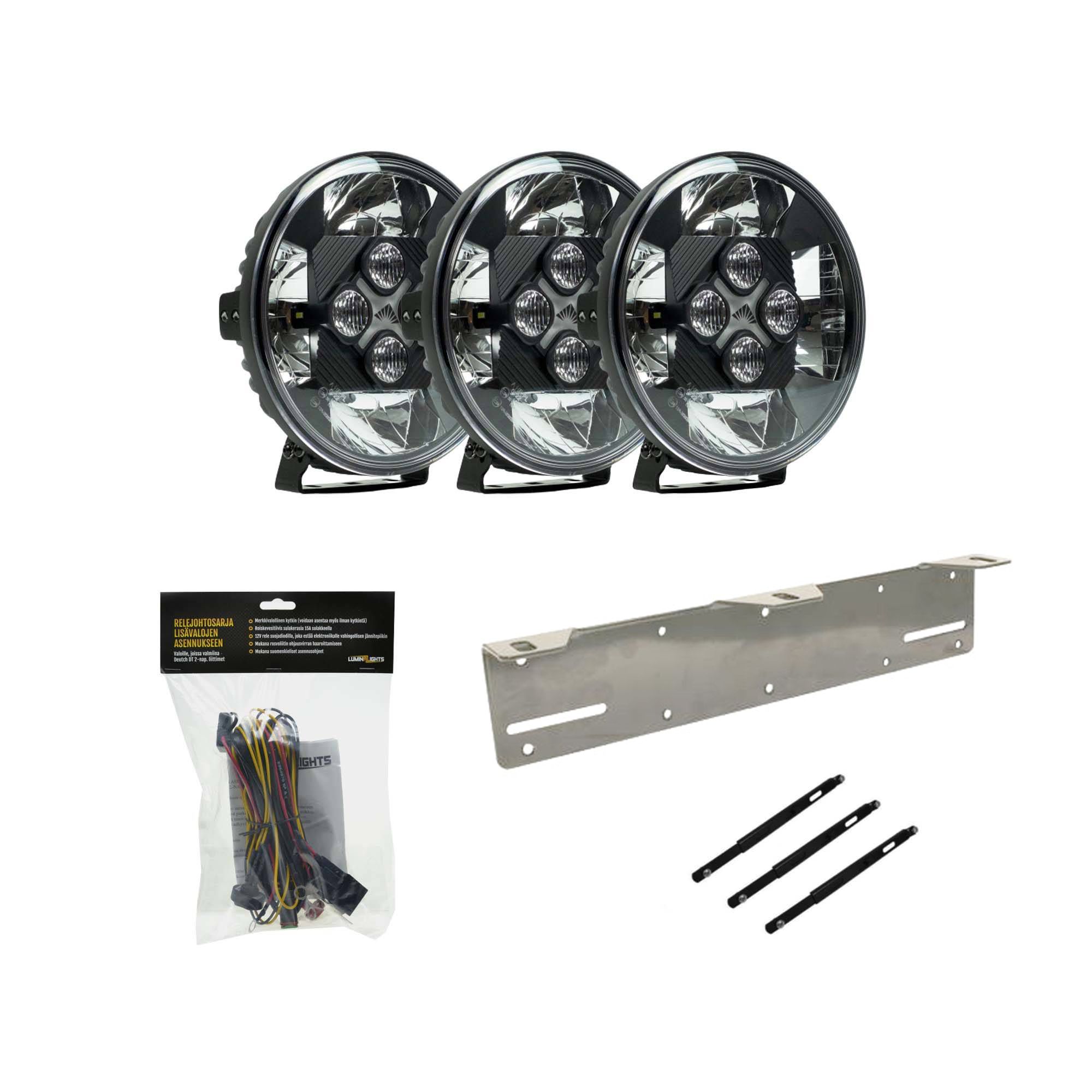 Optibeam Se7en ekstralyspakke X3