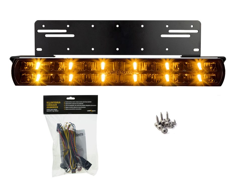 Optibeam Super Captain Dual RAGE 600 innfelt pakke