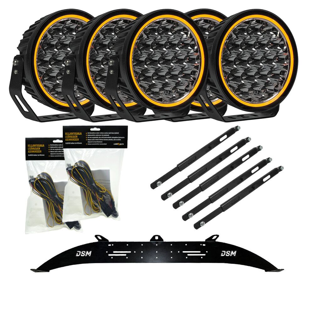 W9 Phoenix XTREME x5 ekstralyspakke