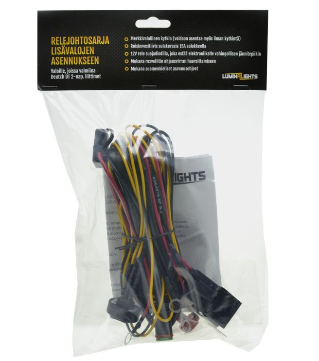 Relésett for ekstralys med DT-3 kontakt