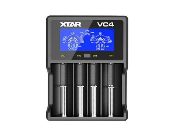 Xtar VC4 Li-ion Batterilader, 4-plass