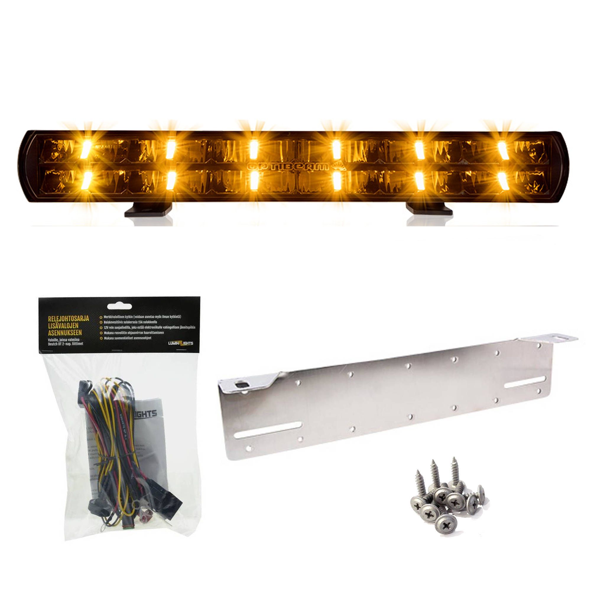 Optibeam Super Captain Dual RAGE 600 pakke