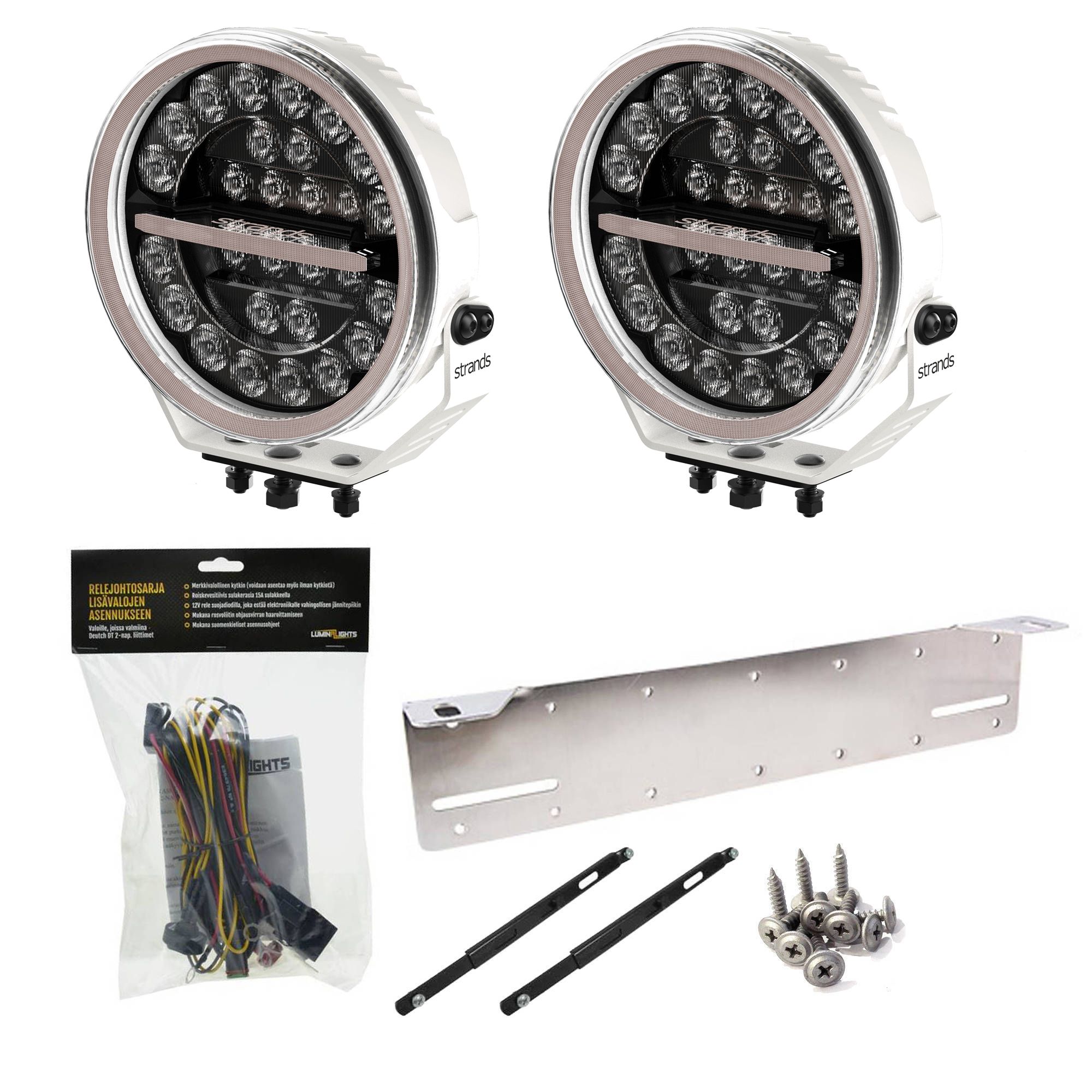 Strands Firefly 9'' LED-ekstralys, White