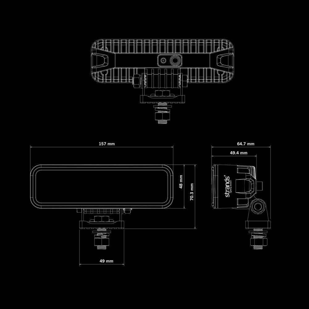 Skylord Exp Duo Warning / Reverse Light 40 W varsellys