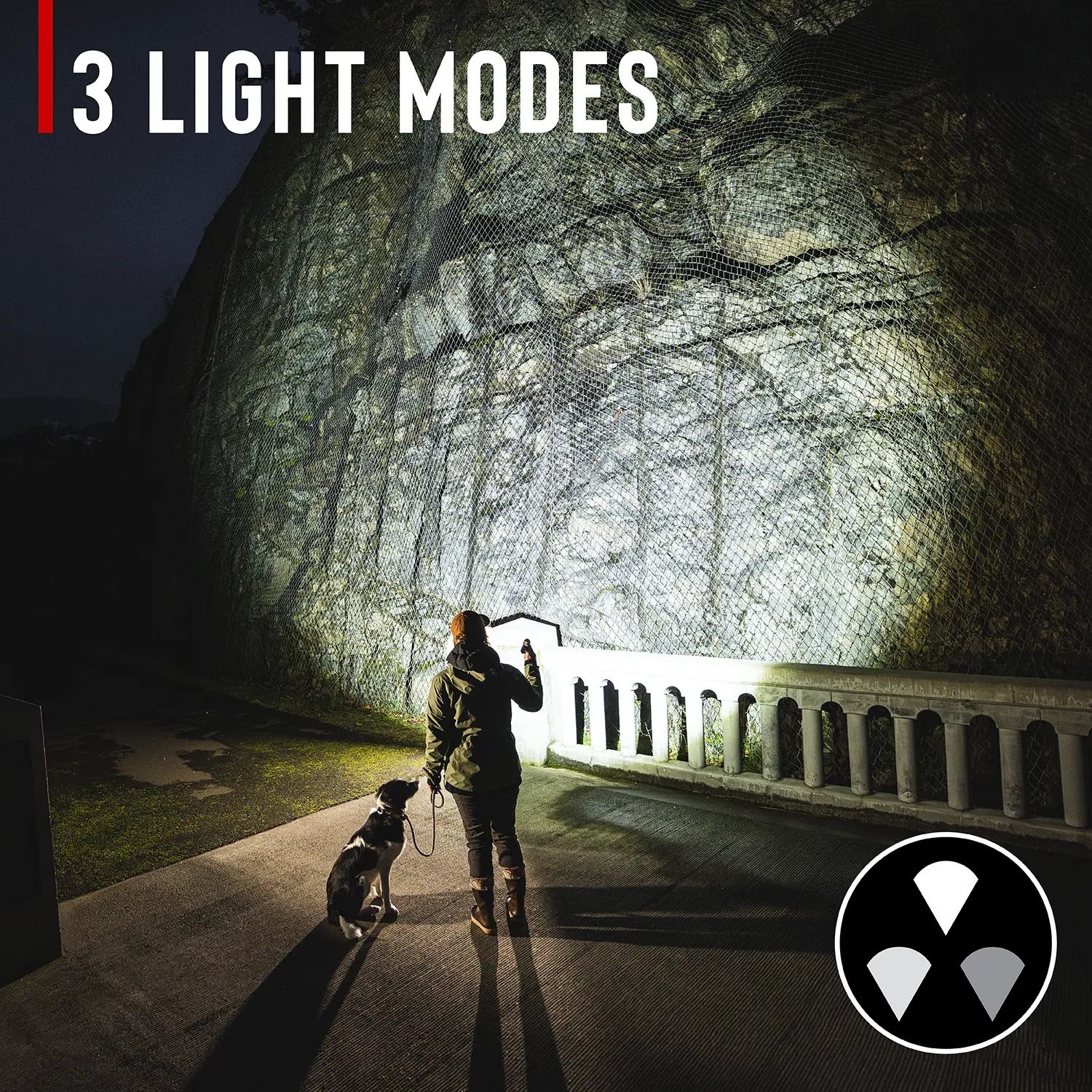 COAST G65R vanntett oppladbar lommelykt, 1500 lumen