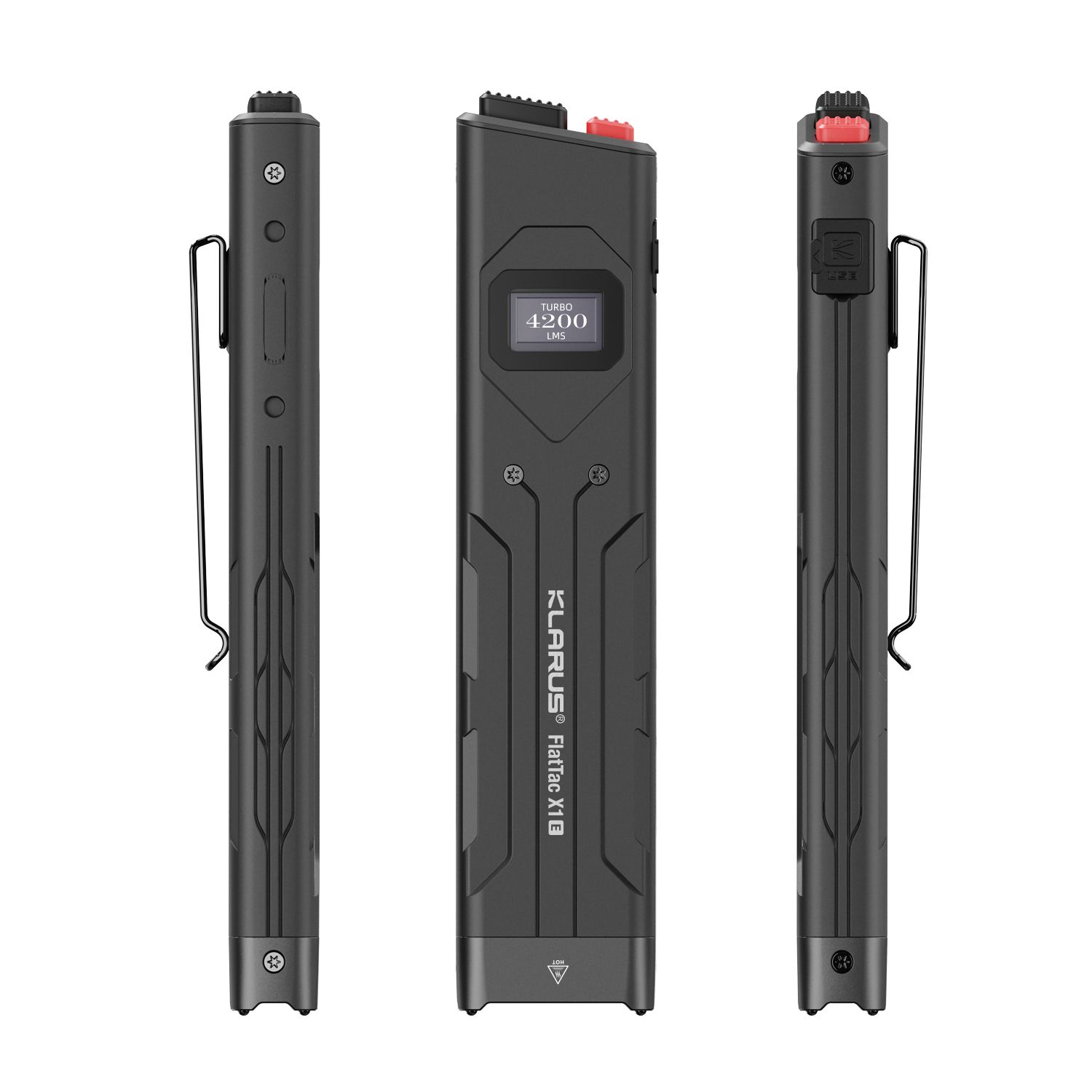 Klarus Flat Tac X1E Lommelykt
