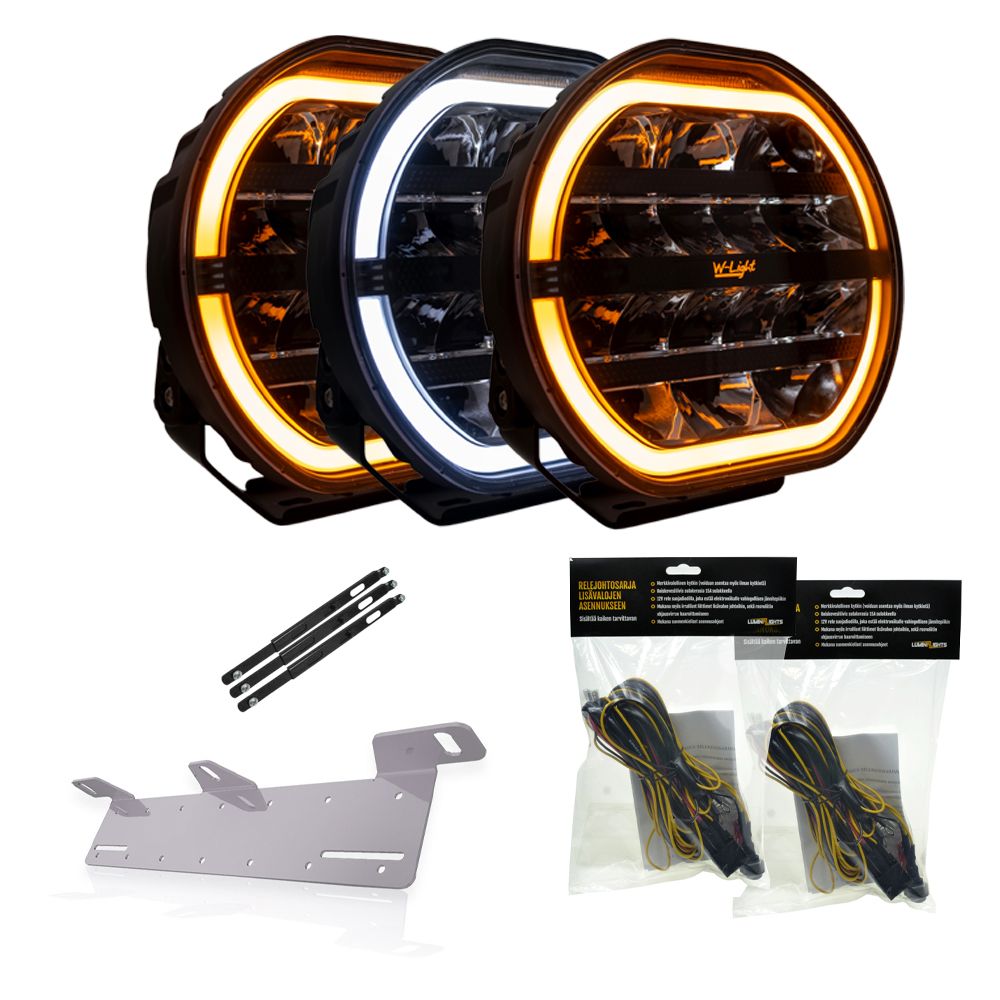 W-light Fury 9 3-pakke