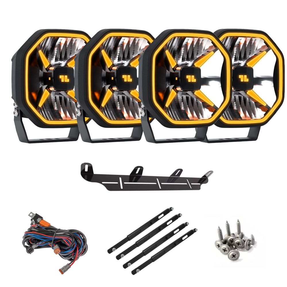 LED-Ekstralys LuminaLights Power X 6 x4