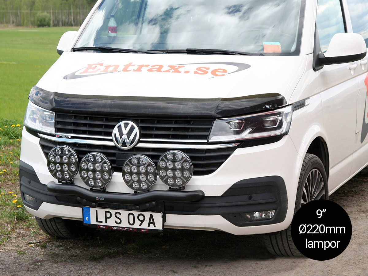 Q-LIGHT VW Transporter 20-24 ekstralysfeste (ekstralysbøyle) for 4 lamper