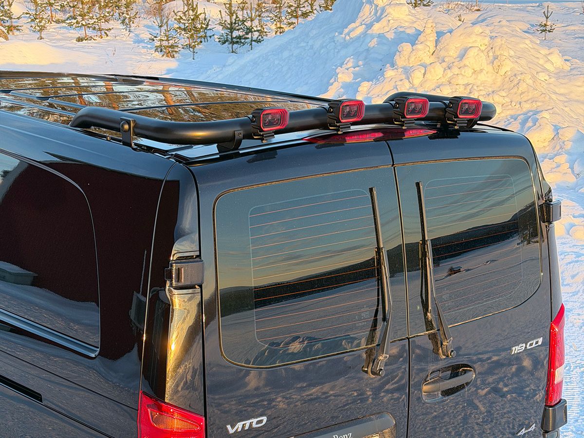T-RACK Mercedes Vito 04- bakre takbøyle