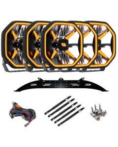LuminaLights Power X 9 led-ekstralys x5